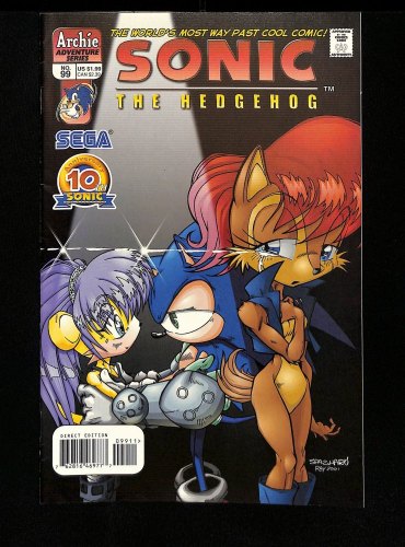 Cover Scan: Sonic the Hedgehog #99 VF 8.0 - Item ID #439283