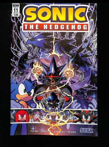 Cover Scan: Sonic the Hedgehog #11 NM 9.4 - Item ID #440697