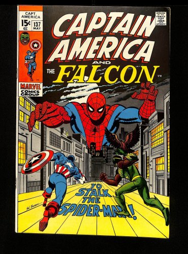 Cover Scan: Captain America #137 VF+ 8.5 National Diamond Sales Variant - Item ID #445581