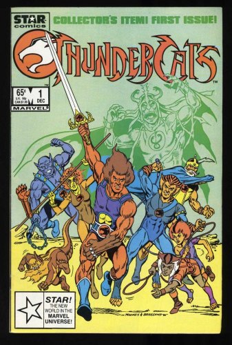 Cover Scan: Thundercats #1 VF 8.0 1st Appearance in Comics! Jim Mooney Art! - Item ID #446367
