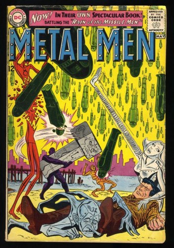 Cover Scan: Metal Men (1963) #1 VG+ 4.5 Ross Andru Art! - Item ID #447886