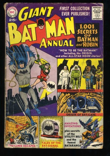 Cover Scan: Batman Annual #1 GD+ 2.5 How to be the Batman! - Item ID #447905