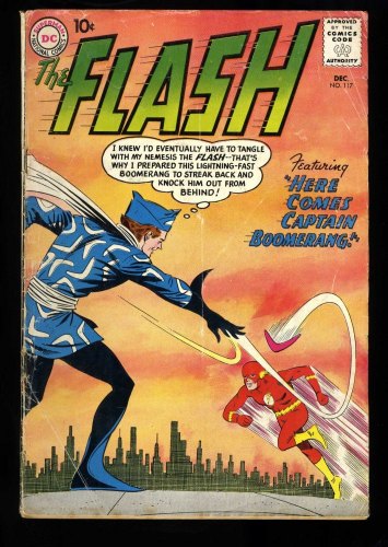 Cover Scan: Flash #117 VG- 3.5 See Description (Qualified) - Item ID #447913