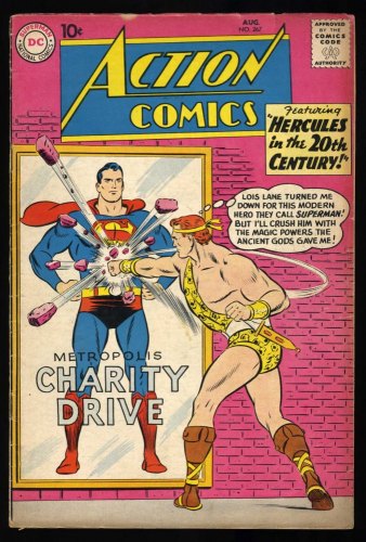 Cover Scan: Action Comics #267 FN 6.0 3rd Legion of Super-Heroes! Lex Luthor! - Item ID #450371