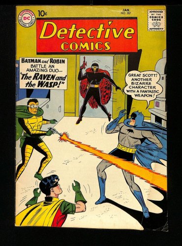 Cover Scan: Detective Comics (1937) #287 FN 6.0 Ace the Bat-Hound! John Jones! - Item ID #450391