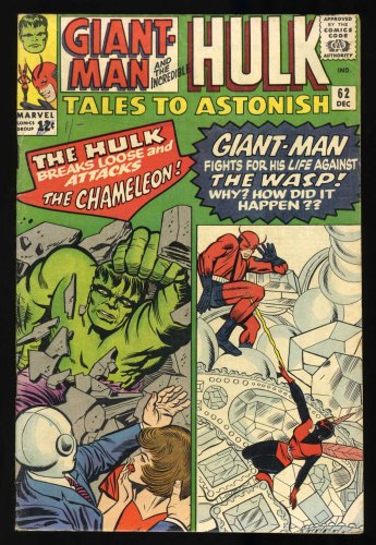 Cover Scan: Tales To Astonish #62 FN+ 6.5 See Description (Qualified) - Item ID #454179
