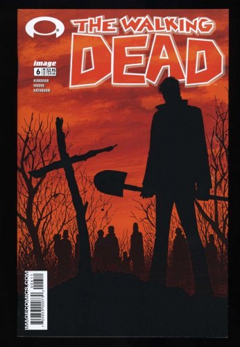 Cover Scan: Walking Dead #6 NM 9.4 Tony Moore Cover and Art! Original Series! - Item ID #456510