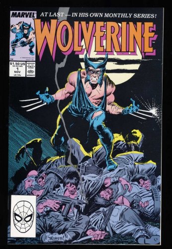 Cover Scan: Wolverine (1988) #1 NM+ 9.6 1st Appearance of Patch! - Item ID #456619