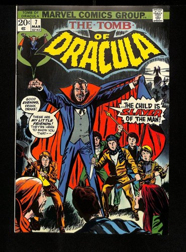 Cover Scan: Tomb Of Dracula #7 NM 9.4 - Item ID #457668