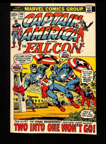 Cover Scan: Captain America #156 NM 9.4 - Item ID #457754