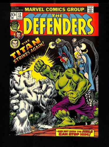 Cover Scan: Defenders #12 NM 9.4 Xemnu Appearance! - Item ID #457758
