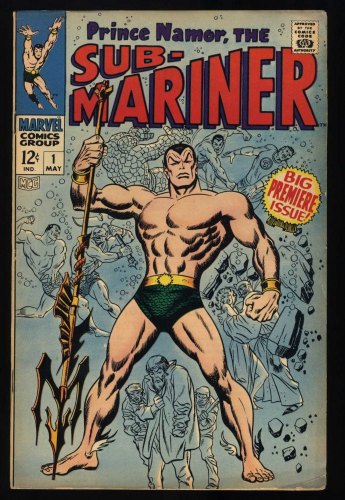 Cover Scan: Sub-Mariner #1 FN 6.0 Origin Retold Fantastic Four Appearance - Item ID #459507
