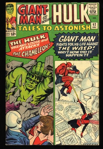 Cover Scan: Tales To Astonish #62 FN+ 6.5 1st Appearance of Leader! Jack Kirby! - Item ID #461141