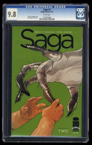 Cover Scan: Saga #2 CGC NM/M 9.8 - Item ID #461322