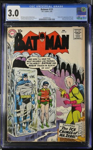 Cover Scan: Batman #121 CGC GD/VG 3.0 1st Appearance Mr. Freeze! Swan/Kaye Cover! - Item ID #462591