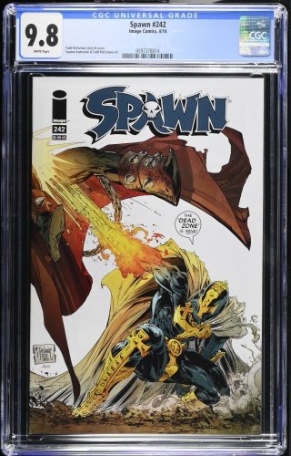 Cover Scan: Spawn #242 CGC NM/M 9.8 Todd McFarlane Story and Cover! Low Print Run! - Item ID #467205