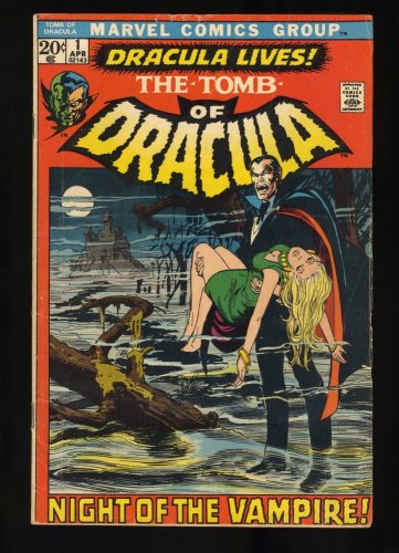 Cover Scan: Tomb Of Dracula #1 FA/GD 1.5 1st Appearance! Neal Adams! - Item ID #468650