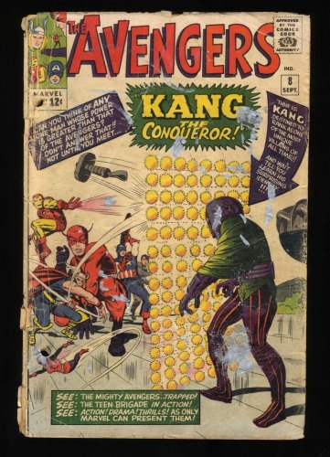 Cover Scan: Avengers #8 P 0.5 See Description - Item ID #468708