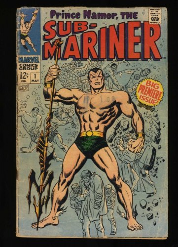Cover Scan: Sub-Mariner #1 GD+ 2.5 Origin Retold Fantastic Four Appearance - Item ID #468712