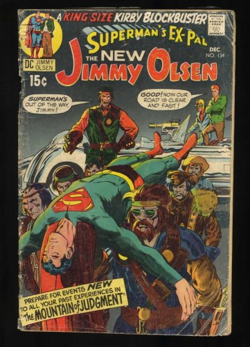 Cover Scan: Superman's Pal, Jimmy Olsen #134 GD 2.0 1st Appearance Darkseid! - Item ID #468777