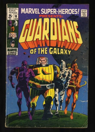 Cover Scan: Marvel Super-Heroes #18 GD/VG 3.0 1st Appearance Guardians of the Galaxy! - Item ID #468798