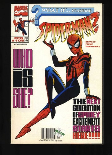 Cover Scan: What If? (1989) #105 VG/FN 5.0 Newsstand Variant 1st Appearance Spider-Girl! - Item ID #468836