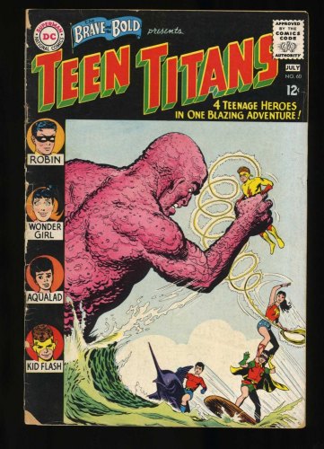 Cover Scan: Brave And The Bold #60 FA/GD 1.5 1st App. of the New Wonder Girl! - Item ID #468844