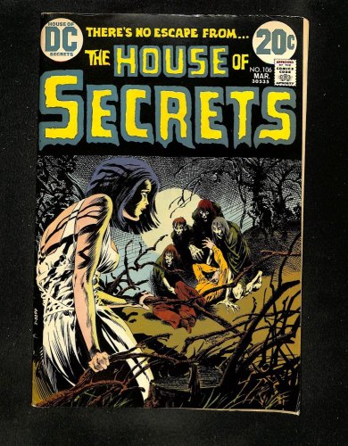 House Of Secrets #106 FN- 5.5 Berni Wrightson Cover! DC Horror!