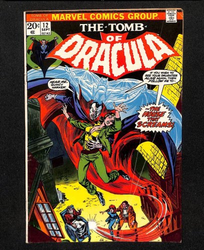Tomb Of Dracula #12 FN- 5.5 2nd Appearance Blade! 1st App Saffron Caulder!