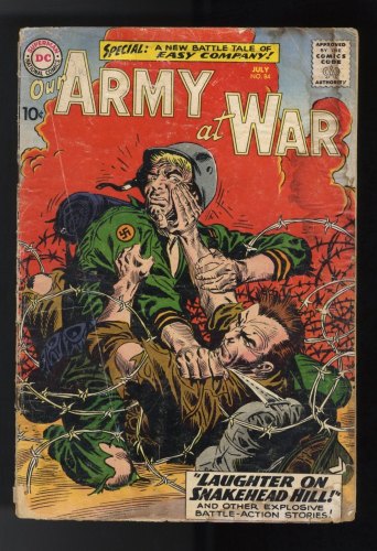 Our Army at War #84 GD- 1.8 2nd Sgt. Rock!