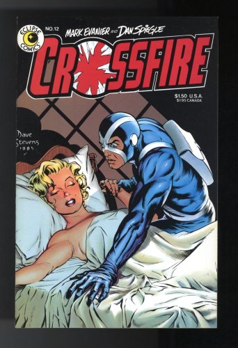 Crossfire #12 NM 9.4 Classic Dave Stephens Cover!