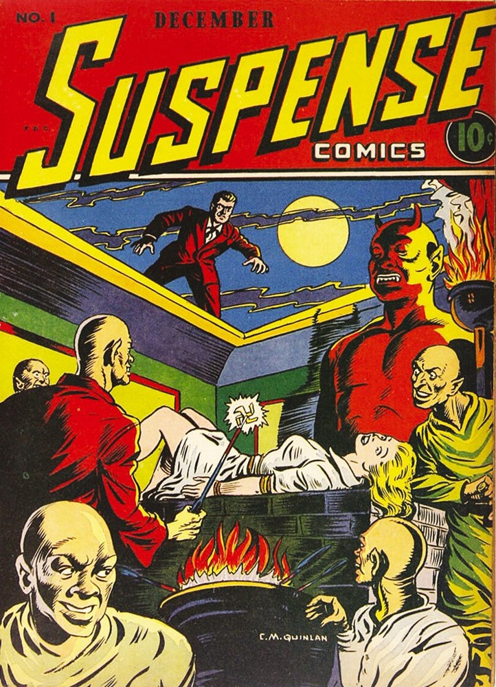 Suspense Comics #1