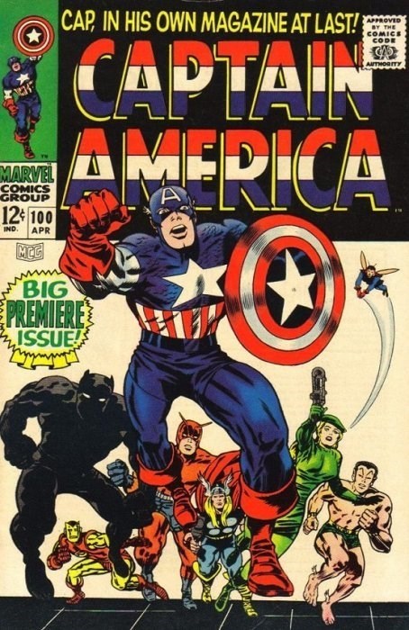 Captain America #100