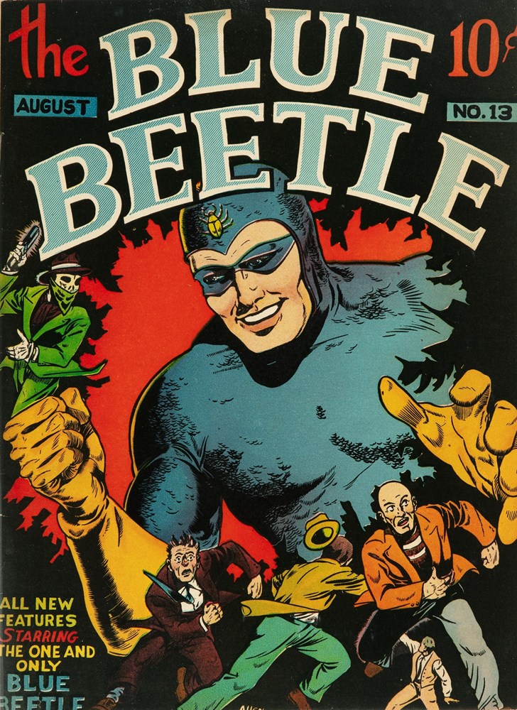 Cedar Chest Comics - Blue Beetle #2 CGC graded 8.5 - origin (new) and  death of (old) Blue