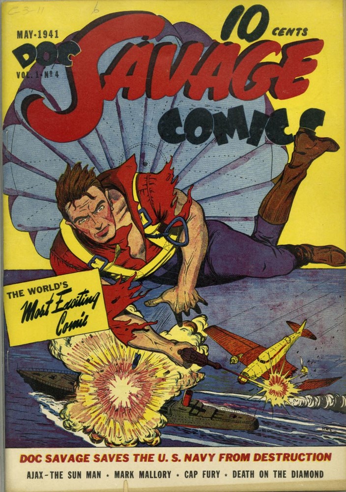 Doc Savage Comics #4