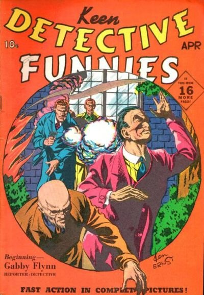 Keen Detective Funnies #4
