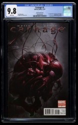 Carnage (2010) #1 CGC NM/M 9.8 White Pages Crain Variant
