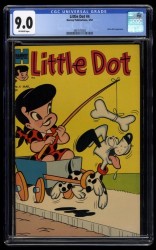 Cover Scan: Little Dot #4 CGC VF/NM 9.0 Off White Richie Rich Appearance! - Item ID #156670