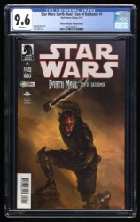 Cover Scan: Star Wars: Darth Maul - Son of Dathomir #1 CGC NM+ 9.6 Diamond Variant - Item ID #174738