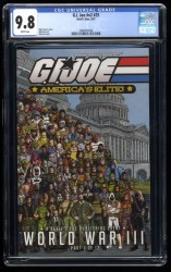 Cover Scan: G.I. Joe: America's Elite #25 CGC NM/M 9.8 Rare! 1st Cobra Mortal & Ghost Bear! - Item ID #175141
