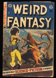 Cover Scan: Weird Fantasy #21 GD+ 2.5 My Home! Frazetta Cover! Al Williamson Art! - Item ID #231300