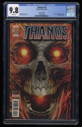 Cover Scan: Thanos (2017) #15 CGC NM/M 9.8 2nd Print Cosmic Ghost Rider Reveal Frank Castle - Item ID #246466