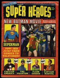 Cover Scan: On the Scene Presents Super Heroes (1966) #1 VG+ 4.5 Batman! Captain America!  - Item ID #246492