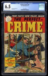 Cover Scan: Perfect Crime #19 CGC FN+ 6.5 Off White to White Highest Graded Copy! - Item ID #250059