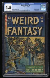 Cover Scan: Weird Fantasy #19 CGC VG+ 4.5 King of the Grey Spaces! Joe Orlando Art! - Item ID #256018