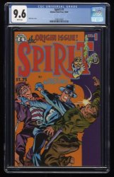 Cover Scan: Spirit (1983) #1 CGC NM+ 9.6 White Pages - Item ID #260711