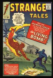Cover Scan: Strange Tales #112 FN+ 6.5 1st Eel! Fantastic Four Human Torch! - Item ID #272383