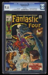 Cover Scan: Fantastic Four #94 CGC NM+ 9.6 White Pages 1st Appearance Agatha Harkness! - Item ID #273253