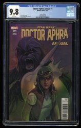 Cover Scan: Star Wars: Doctor Aphra Annual #1 CGC NM/M 9.8 White Pages Noto Variant - Item ID #274943