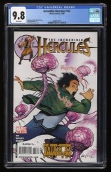 Cover Scan: Incredible Hercules #133 CGC NM/M 9.8 White Pages Origin of Amadeus Cho! - Item ID #275202